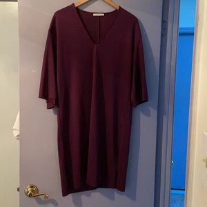 Zara plum dress